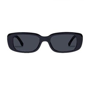 AIRE Ceres V2 Sunglasses in Black & Smoke Mono Slim Skinny Rectangle